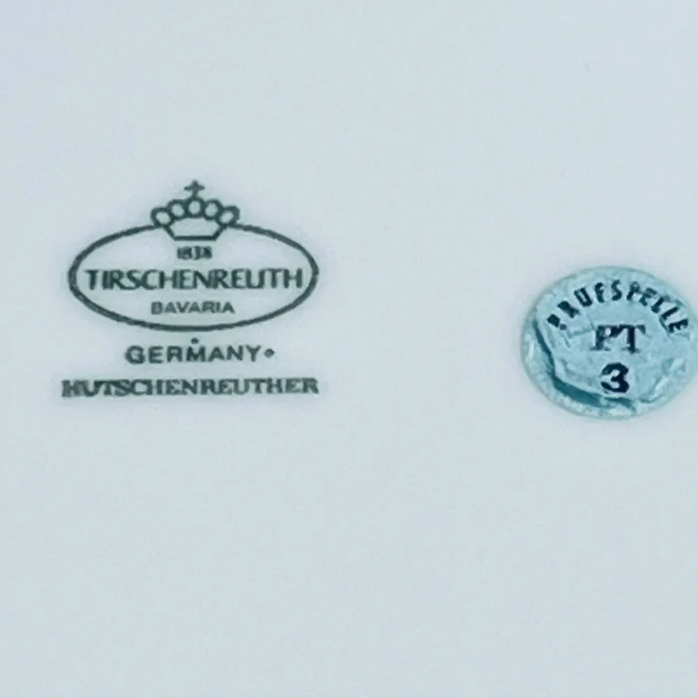 Pair of Vintage Tirschenreuth Palais Versailles 9